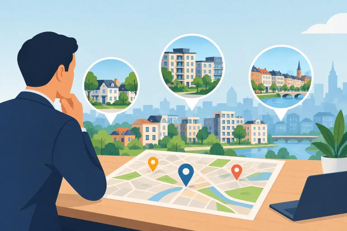 Comment choisir un quartier pour investissement locatif