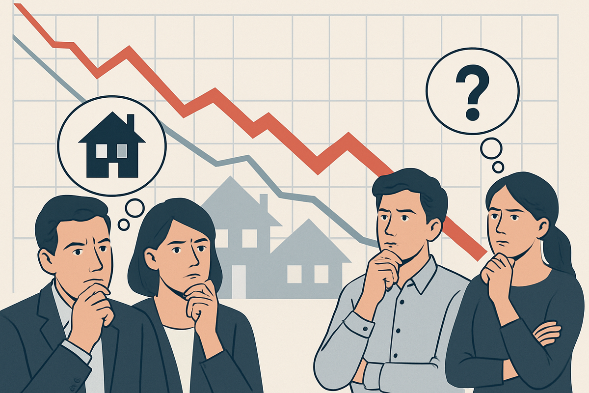 Quelle stratégie adopter face à la baisse des prix immobiliers ?